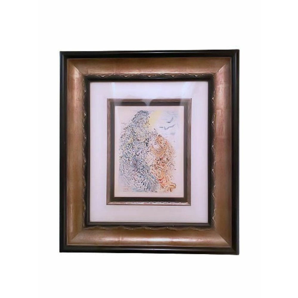 Divine Comedy - Woodcut by Salvador Dali Art Picture